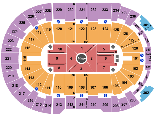 Amica Mutual Pavilion Nate Bargatze Seating Chart